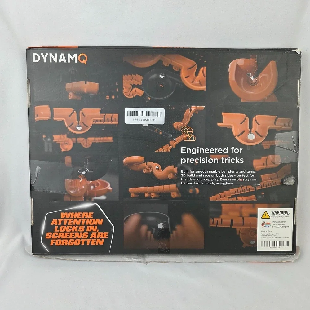 Precision Marble Run - 125 Piece STEM Building Set - Educational Learning Sci...